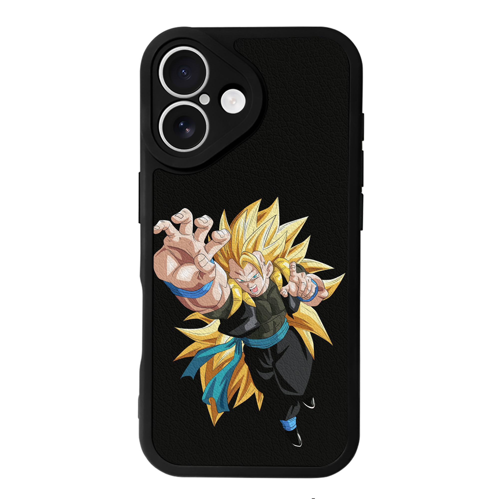 （画像用） ドラゴンボール ベジータ四世（Bejīta Yonsei）DRAGON BALL Vegeta IV 【iPhone 16シリーズ対応】シリコンスマホケース（レザー調） 材質：シリコン